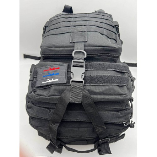 Рюкзак тактический 45 л чёрный в Хабаровске