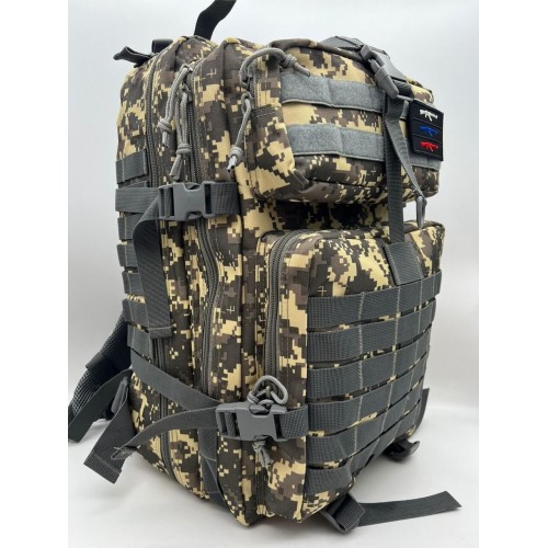Рюкзак тактический 45 л пиксель/серый в Хабаровске