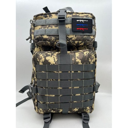 Рюкзак тактический 45 л пиксель/серый в Хабаровске