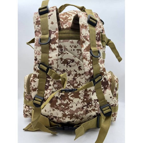 Рюкзак тактический 55 л песок/пиксель в Хабаровске