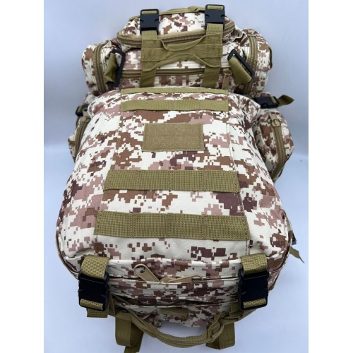 Рюкзак тактический 55 л песок/пиксель в Хабаровске